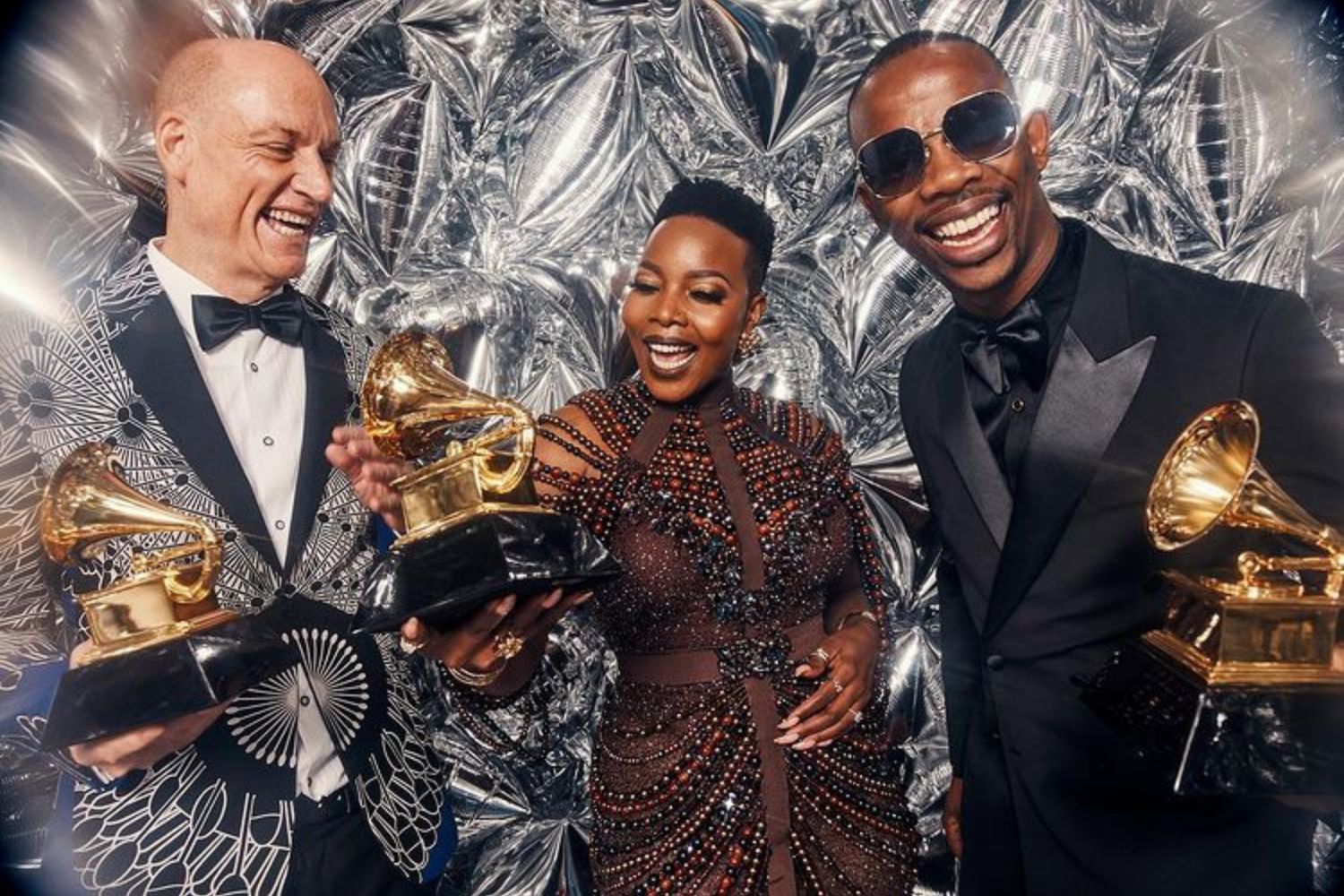 SA Trio Raises The South African Flag High At The Grammys